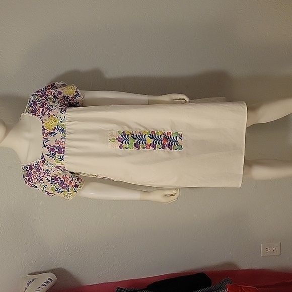 MISSLOOK Floral Summer Lounge Beach Jumper House Dress - Picture 4 of 11